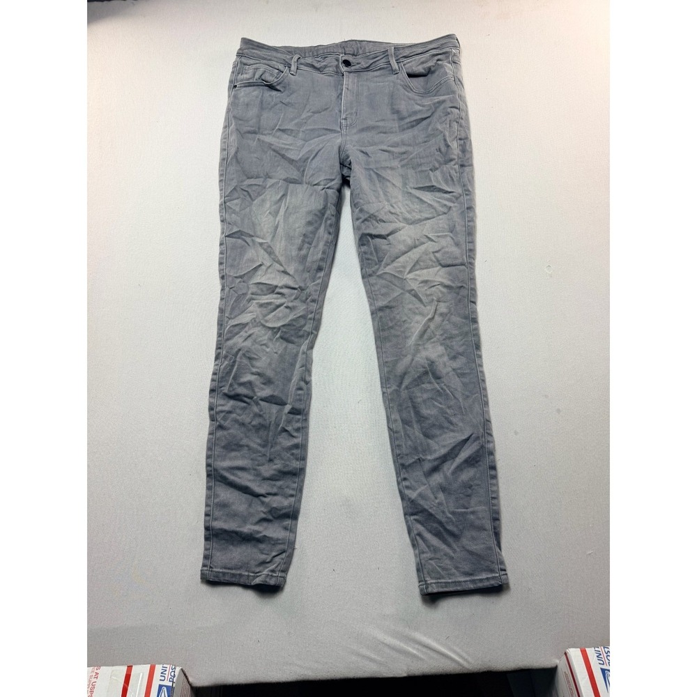 Ana Jeggings Grey Women's 32 Standard Excellent Slim Fit Denim